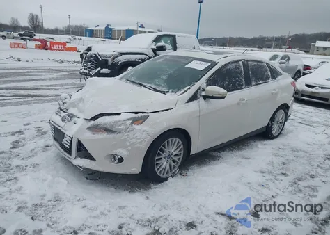 2013 Ford Focus Titanium from USA, damaged, VIN 1FADP3J21DL193851